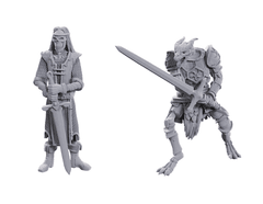 D&D Unpainted Miniatures - Limited Edition 50th Anniversary - Skeleton Knights WZK 90733